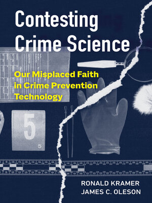 cover image of Contesting Crime Science